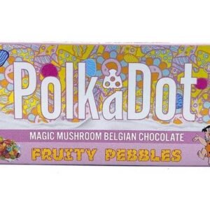 polka dot mushroom chocolate bars